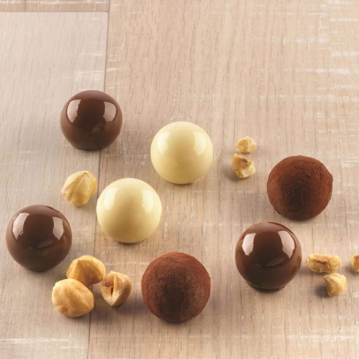 Moule silicone chocolat Tartufino Trufe Ø 25 MM - SCG50 – Image 2