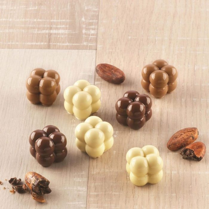 Moule silicone chocolat Choco Game 22 x22 H 20 MM - SCG51 – Image 2