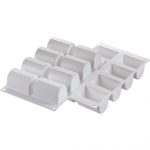 Moule silicone Bûchette 75 x 50 H 46 MM 140 ML
