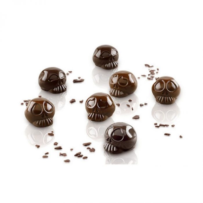 Moule silicone chocolat Amleto tête de mort Ø 30 H 21 MM - SCG055 – Image 3