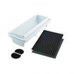 Moule silicone bûche torsade Spiral Roll 80 x 250 H 67 MM 1100 ML