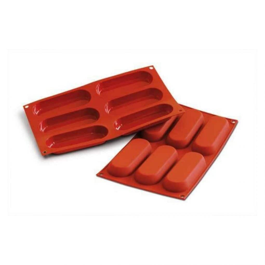 Sf103-Savoiardo.jpg Moule silicone 6 Savoyard 127 x 47 H 17 MM - SF103 – Image 1
