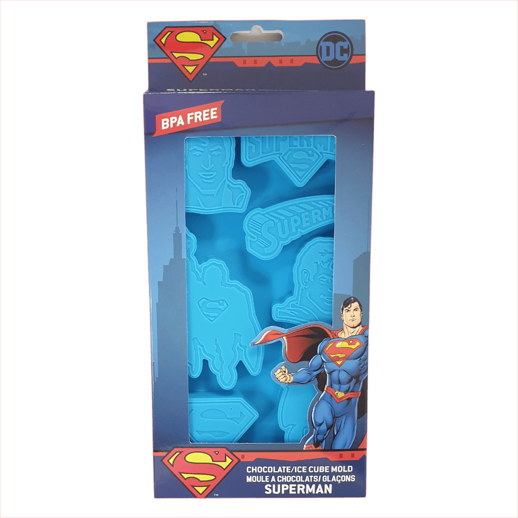 Superman-Choco.png Moule à chocolats et glaçons Superman - DC Comics – Image 1