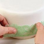 Tapis dentelle petit feuillage 400 x 65 MM – Image 2