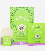 Thé vert jasmin 20 sachets plats – Image 2