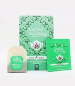 Thé vert sencha, thé blanc et Matcha 20 sachets plats – Image 2