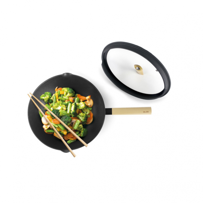 Wok Luxe Avec Couvercle 30 Cm – Image 3