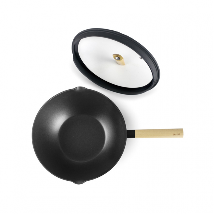 Wok Luxe Avec Couvercle 30 Cm – Image 2