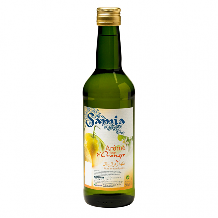 Arôme fleur d'oranger 0.5l bouteille verre – Image 2