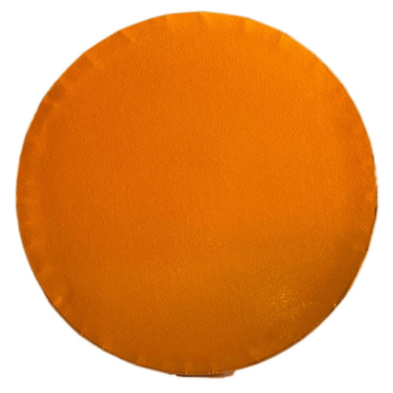 base-redonda-naranja-20-cm-x-12-cm-altura-ref-azucren Cake drum rond orange Ø 20 CM – Image 1