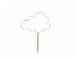 Cupcake topper avion et nuage x6 11,5 CM - KPM6 – Image 3