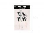 Cake toppers Mr&Mrs noir 25,5 CM - KPT10-010 – Image 4