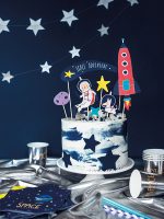 Cupcake topper espace party x7 15 - 20 CM - KPT37 – Image 3