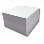 Boite pâtissière blanche 203 x 203 H 152 MM