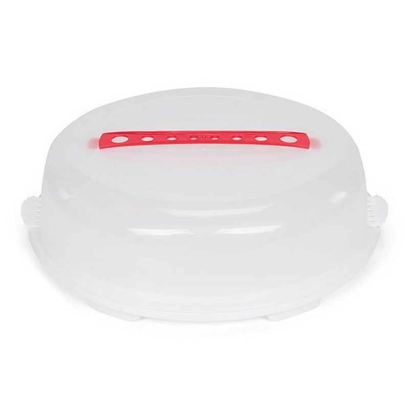 boite-a-gateaux-ronde-36-cm-patisse.jpg Boite à gâteau plastique Ø 360 H 150 mm – Image 1