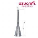 Douille inox à garnir base Ø18MM buse 4 x 92 MM #231