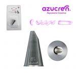 Douille inox décor de fleur base Ø18MM buse 0,8 x 5,8 MM #81