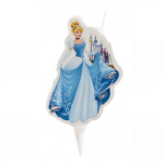 Bougie 2D Cendrillon 7,5 cm