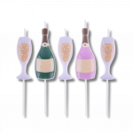 Bougie Champagne set/5
