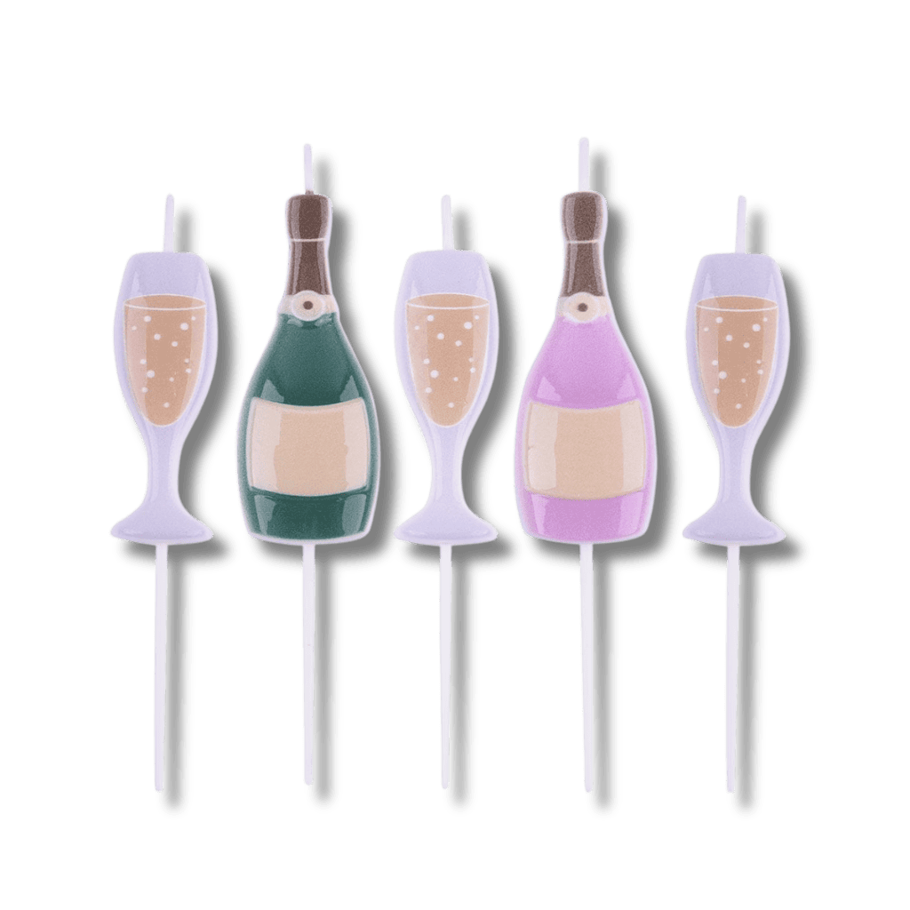 bougie champagne 2 Bougie Champagne set/5 – Image 1
