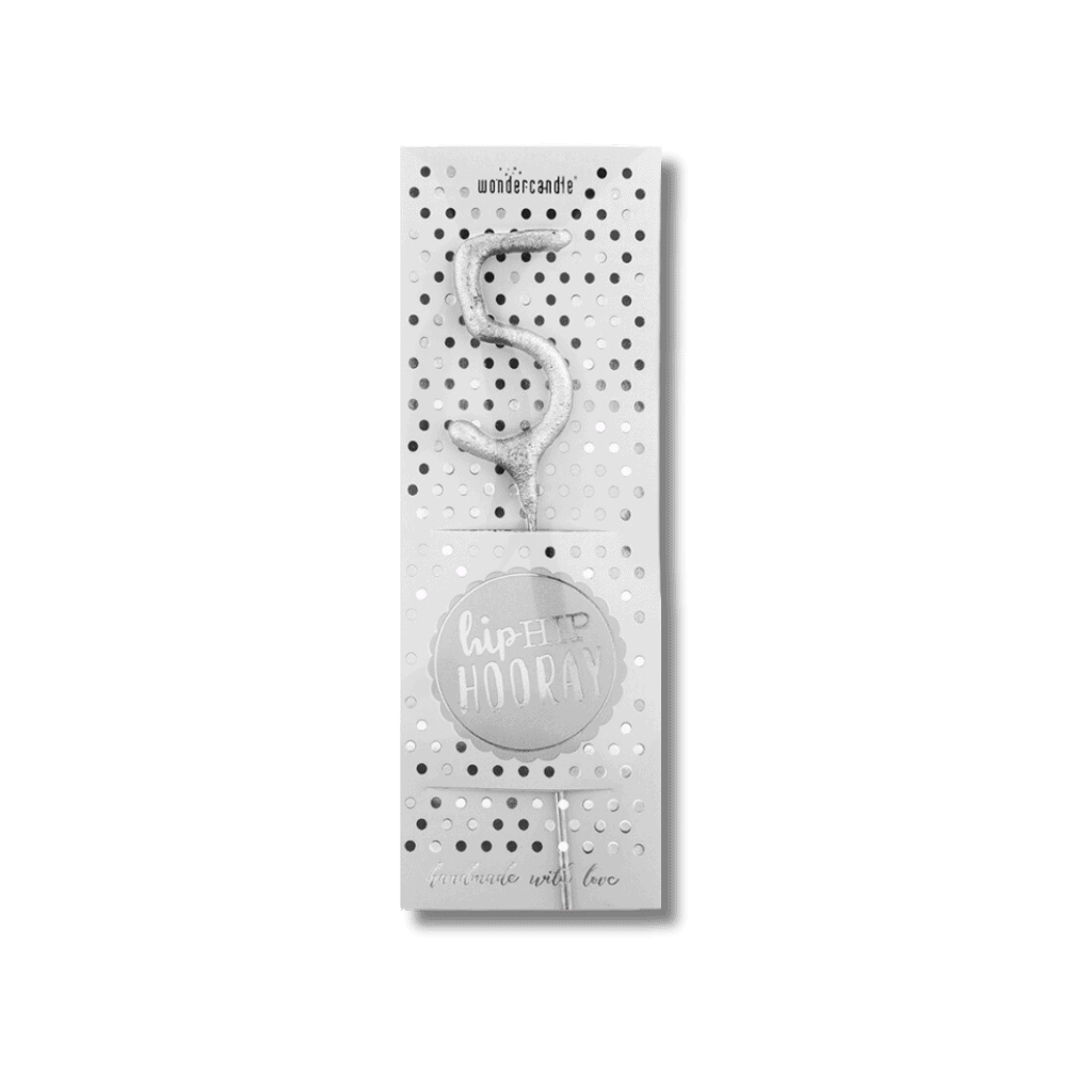 bougie chiffre scintillante 10cm (5) Bougie scintillante chiffre 5 10 CM – Image 1