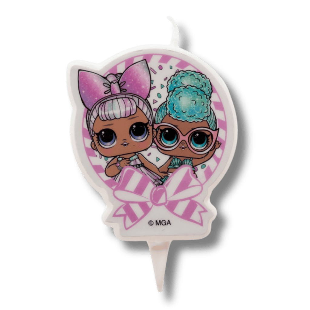 bougie lol Bougie 2D Lol 7,5 cm – Image 1
