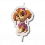 Bougie 2D Pat Patrouille Skye 7,5 cm
