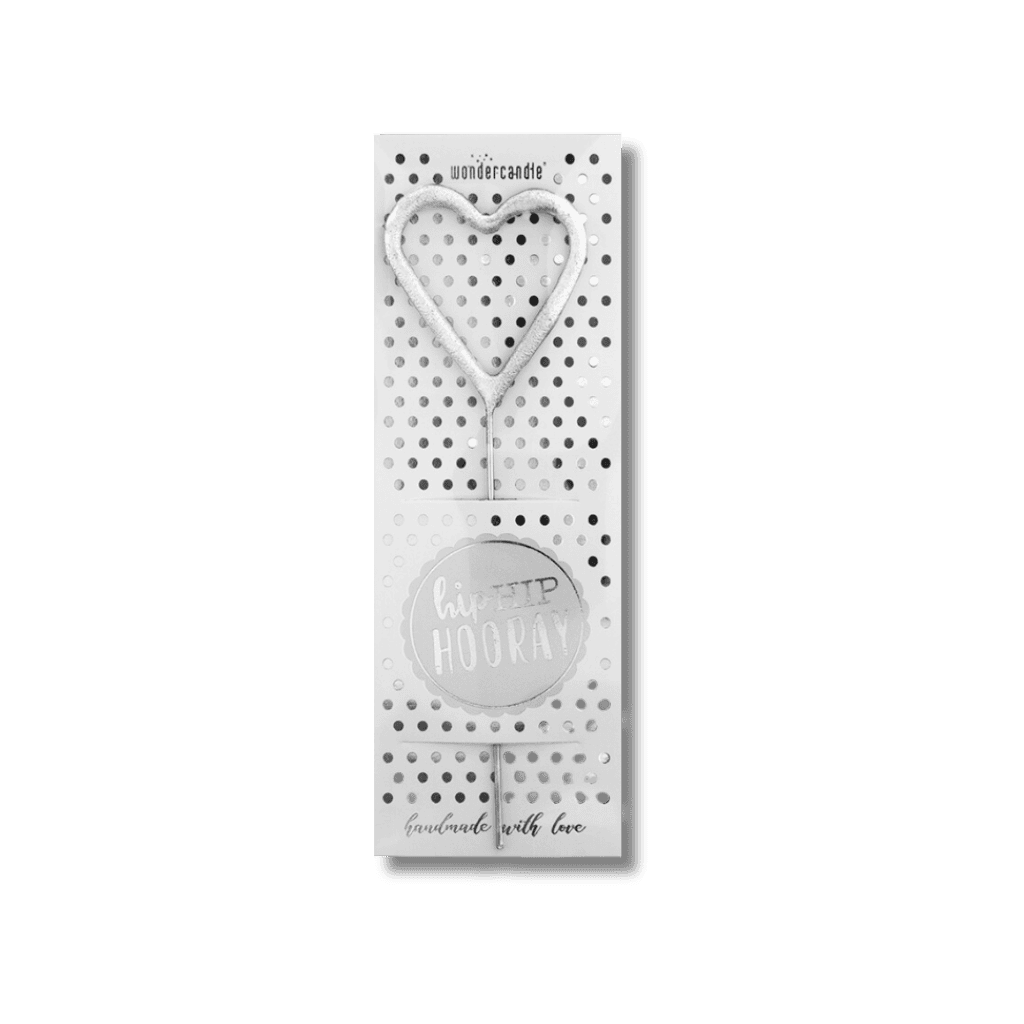 bougie scintillante divers (2) Bougie scintillante cœur 10 CM – Image 1