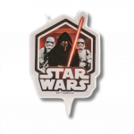 Bougie 2D Star Wars 7,5 cm