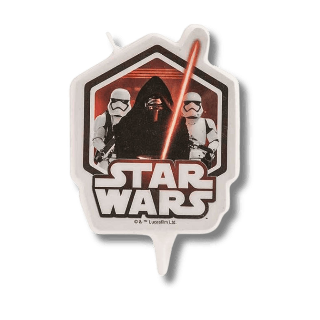 bougie star wars Bougie 2D Star Wars 7,5 cm – Image 1