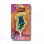 Bougie 2D Trolls 7,5 cm