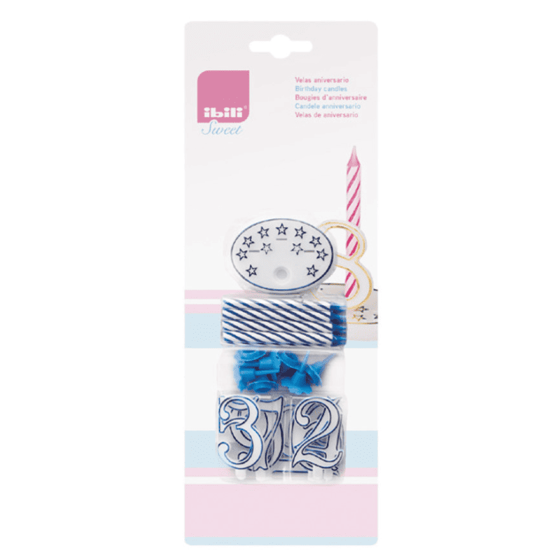 bougie Bougies d'anniversaire + chiffres – Image 1