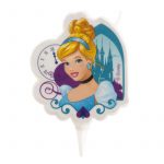 Bougie 2D Cendrillon 7,5 cm