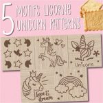 Tampons pour biscuits bois Licorne+ découpoir – Image 3