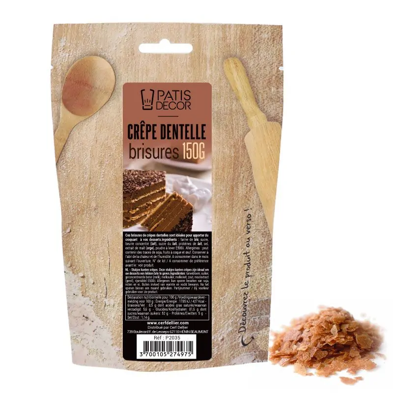 brisures-de-crepes-dentelle-patisdecor-150-g Brisures crêpe dentelle 150 G – Image 1