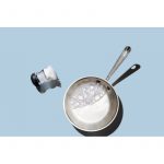 Brosse à vaisselle ronde distributrice de savon avec support – Image 6
