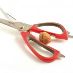 Ciseaux de cuisine multifonctions rouge – Image 6