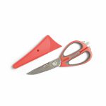 Ciseaux de cuisine multifonctions rouge – Image 10