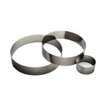 Cercle à mousse inox Ø 60 H45 mm