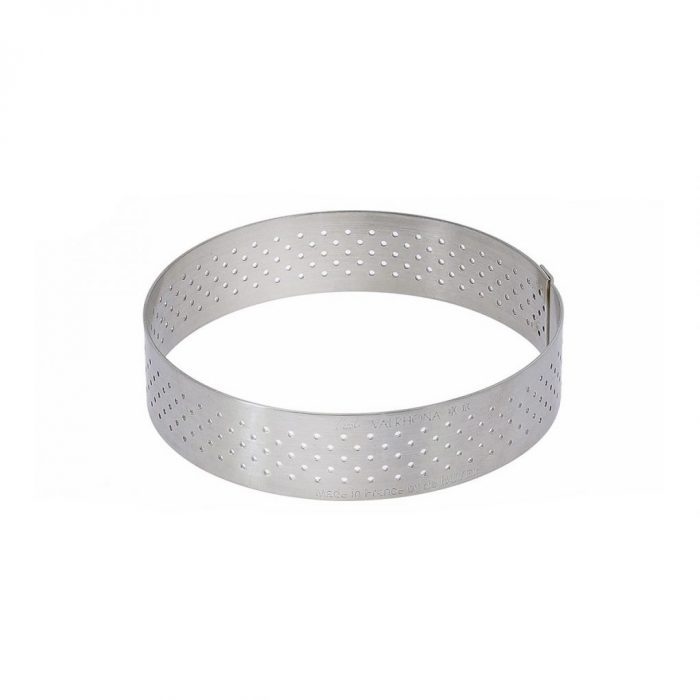 Cercle perforé inox DIAM:15,5cm H:2cm – Image 2