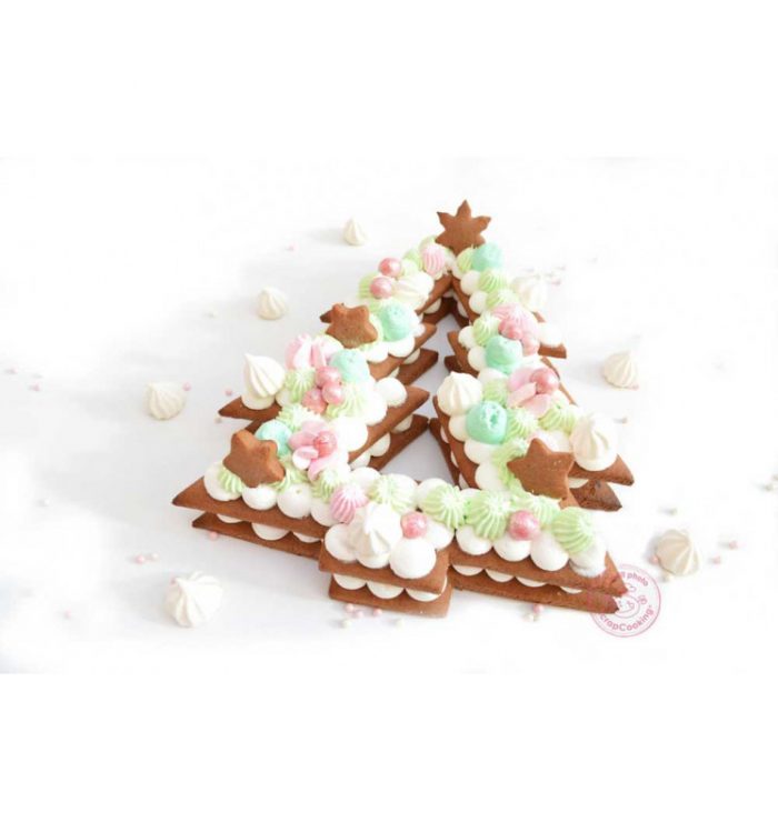 Gabarit christmas cake étoile et sapin – Image 3