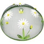 Cloche protège plats décor marguerites Ø36 CM