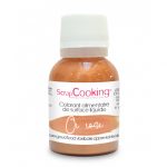 Colorant alimentaire de surface liquide or rose