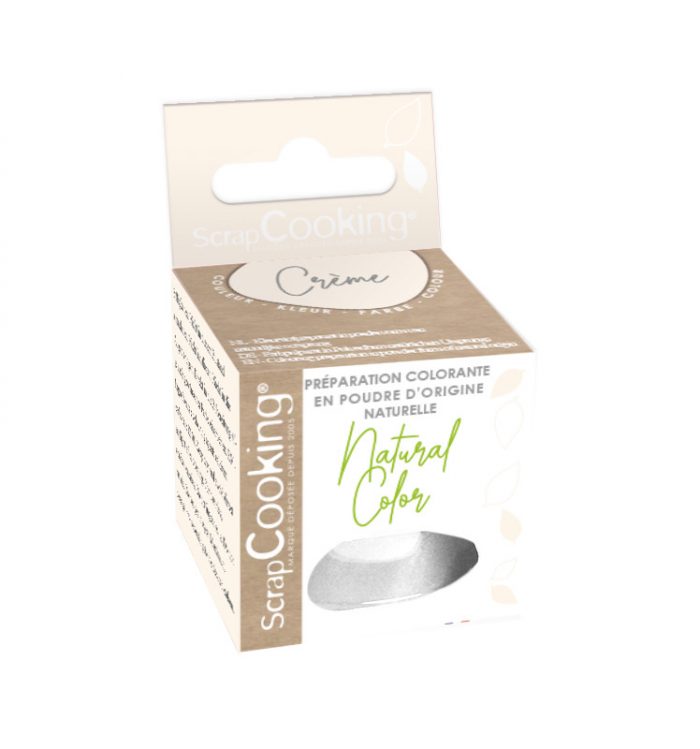 Colorant alimentaire en poudre d'origine naturelle  Blanc – Image 3