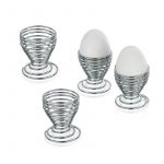 Coquetiers inox globul x4