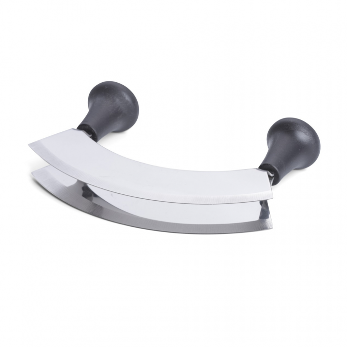 Couteau à découper lame double 17 cm – Image 2