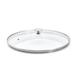 Couvercle en verre pontet inox Ø16
