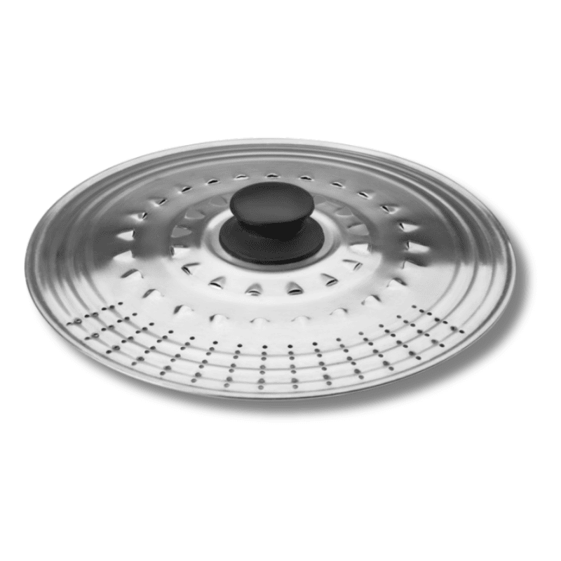 couvercle ibili Couvercle inox multifonctions Ø 30 / 32 / 34 CM – Image 1