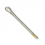 Cuillère pipette à maté artisanale simple 19 CM