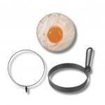 Cuiseur à œuf rond 10 CM Moka